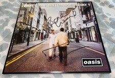 Noel Gallagher & Paul Bonehead Arthurs Signed Vinyl Album Oasis With Proof