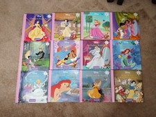 Disney Princess Story Book Library Lot Of 12 Book Set