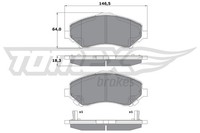 Tomex Brakes BremsbelÄGe Bremsbelagsatz Vorne Dodge Journey Nitro Jeep Fiat VW