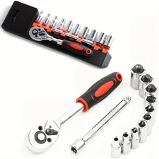 Mechanics Tool Set Kit Socket Ratchet Wrench Set Car Repair Tool