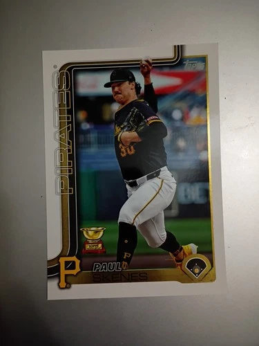 2025 Topps Series 1 - Paul Skenes Jumbo Card - Superbox Exclusive - Pirates