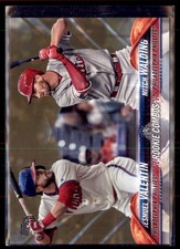 2018 Topps Update Series Gold Jesmuel Valentin Mitch Walding Phillies /2018