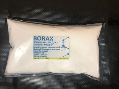 %100 Pure Borax 1 kg Granular Powder Worldwide Free Shipping