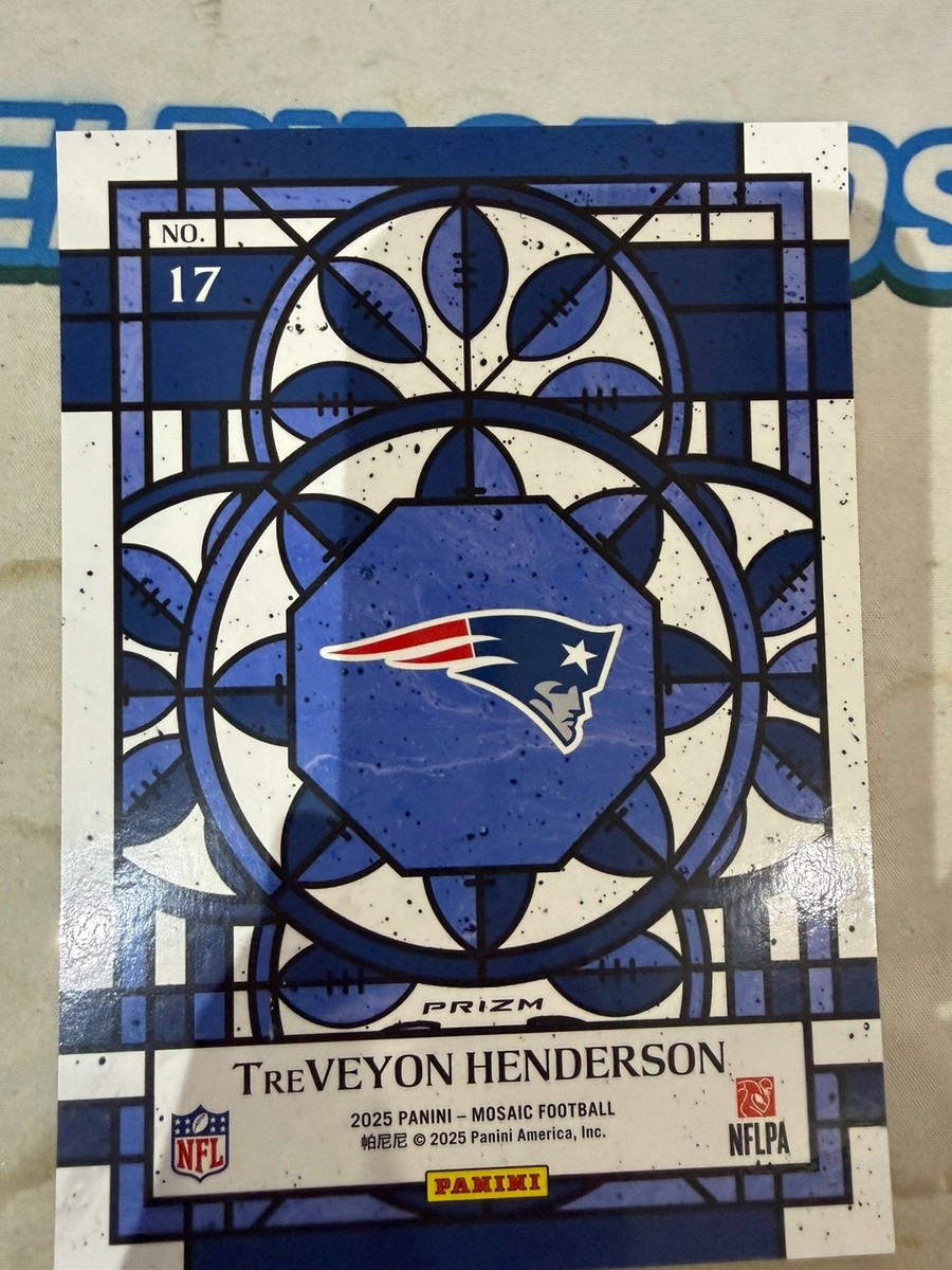2025 Panini Mosaic *Oversized/Jumbo* TreVeyon Henderson Stained