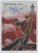 2023 Panini Select In Flight Signatures Red Prizm 12/99 Steve Francis Auto 14mg