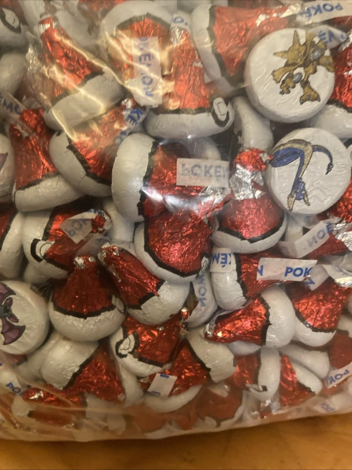 POKEMON 151 KISSES HERSHEY'S ASSORTED MIX LIMITED BULK VALUE 8 Lb BAG Hundreds - Image 3 of 4