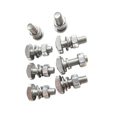 8 St&uuml;ck Dachtr&auml;ger-T-Nut-Adapter rostfrei Schraube langlebig f&uuml;r