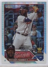 2023 Topps Chrome Update Rookie Debut Prism Refractor Michael Harris II 18c3