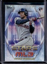 2023 Topps Oscar Gonzalez Stars of MLB RC Rookie #SMLB-43 Guardians