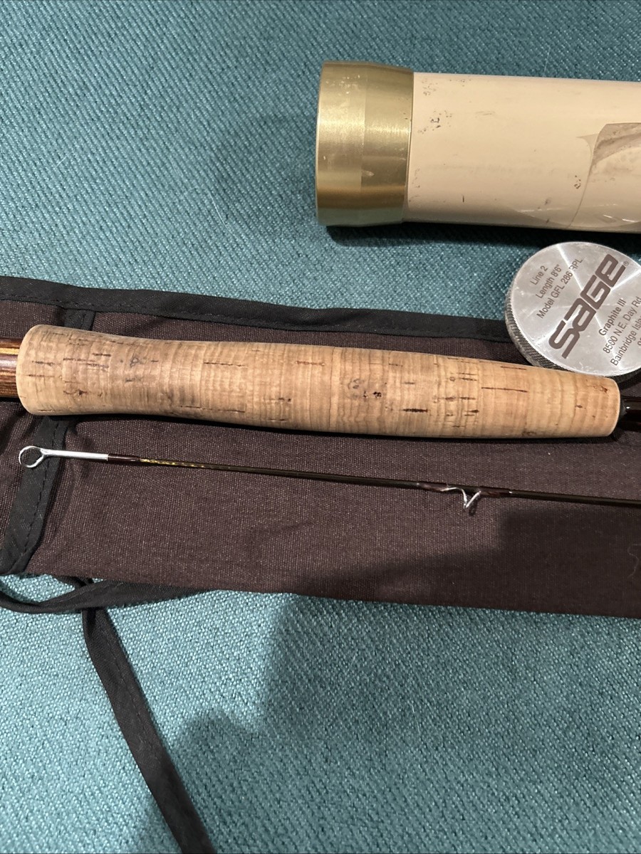 Sage Graphite ||| 8'6” #2 Line GFL 286 RPL Fishing Rod | eBay