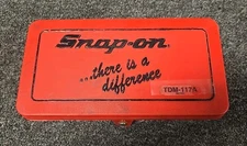 Snap-on Metric Tap And Die Set TDM-117A Complete Set 3mm-12mm