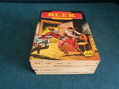 LOT 11 ALBI BLEK VOL 1 N°21-23-27-29-31-35-37-39-41-43-45 DART EDITIONS 1991