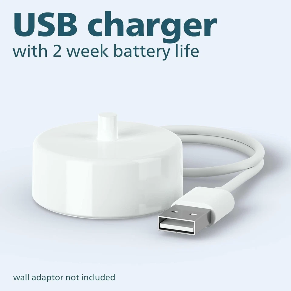 Cepillo de dientes eléctrico sónico recargable con Quadpacer y modo de limpieza diaria Foto 4 de 4