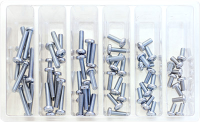 BOLT SV-M5PAN Pan Head Screw Assortment with JIS and DIN Styles