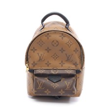 LOUIS VUITTON Palm Springs Mini Backpack Monogram Reverse PVC Leather #RC1913