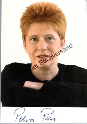 Original Autogramm Petra Pau /// Autograph signiert signed signee Pau, Pe 252295