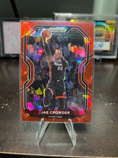 2020-21 Panini Prizm - Jae Crowder #146 Red Cracked Ice Prizm