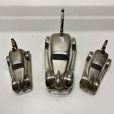 Vintage Car Tea Art Deco Stream Automobile Ornament Modernism England 1930 Set