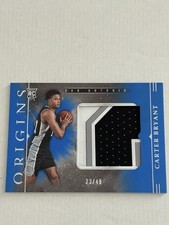 2025-26 Panini Origins Basketball Carter Bryant Rookie Jumbo Jersey Card /49