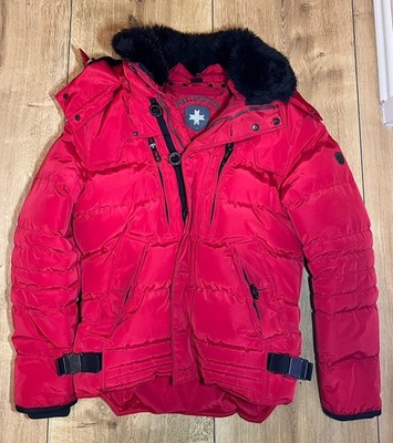 Wellensteyn Jacke Stardust Stad Damen S Rot schwarz