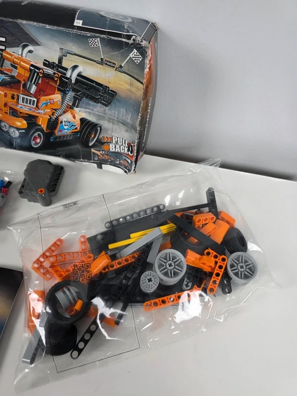 LEGO Technic 42104 Race Truck Retired Set Sealed Bags Unbuilt Pull Back image 4