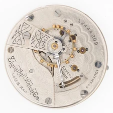 Elgin Grade 316 Model 4 18-Size 15-Jewel Lever-Set Antique Pocket Watch Movement