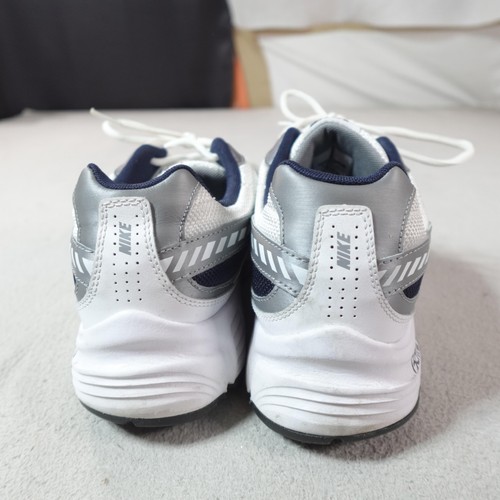 Nike Initiator Shoes Mens Size 9.5 White Navy Silver Running Training 394055-101 - Picture 6 of 16