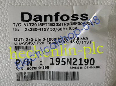 New Original Drives VLT2915PT4B20STR0DBF00A00C1 Fast Delivery DHL/FedEx