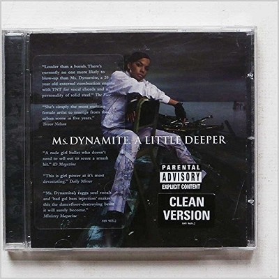 Ms. Dynamite - A Little Deeper [Clean Version] - Ms. Dynamite CD PO0G The Cheap