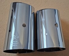 2 Auspuffblenden Edelstahl VW Golf 6,7 Tiguan2 , Crom, Auspuff
