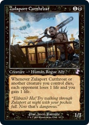 Zulaport Cutthroat Time Spiral: Remastered MTG LP card