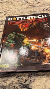 BattleTech: ilKhan's Eyes Only Book, corner has tear Catalyst game labs not used