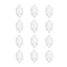 12 Pcs Single Way Check Valve PE High Temperature Corrosion Resistant Spring Wa