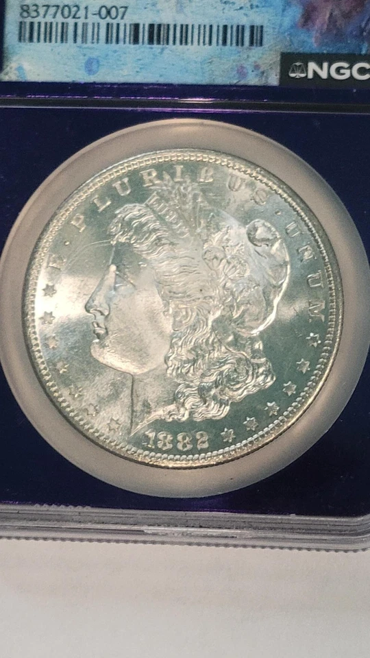1882-S Morgan Dollar - **NGC MS66+** San Francisco NGC LOOKS PL - Image 3 of 4