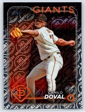 2024 Topps Camilo Doval 582 Montgomery Club Parallel San Francisco Giants #213