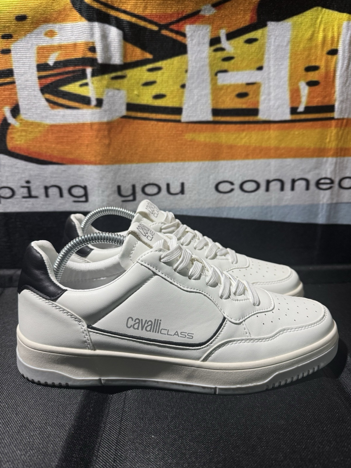 Classroberto cavalli サイズ38 Roberto Cavalli Cavalli Class Low Top Sneakers Size 40 EUR / US 7