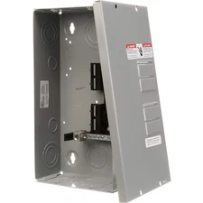Durable 125-Amp Indoor Load Center - 4 Space, 8 Circuit, Surface Mount Design