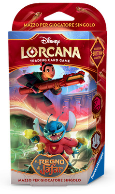 Disney Lorcana Das Königreich Jafar Starter Deck Rubin/Stahl (DEU) Ravensburger