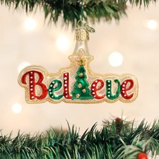 Old World Christmas - Believe - 36180