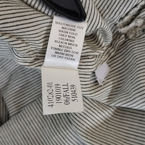 BANANA REPUBLIC Women's Button Front Striped Shirt , 100% Cotton size S - Picture 10 of 10