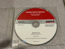 Operators Manual CD Case IH Precision Disk 30 Air Disk Drill 2012