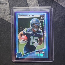 Tony Horton purple Shock Optic No.295 2025 Seahawks