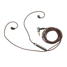 Earphone Upgrade Cable 2 Pin 0.78mm 3.5mm Right Angle Plug Replacement Earbuds