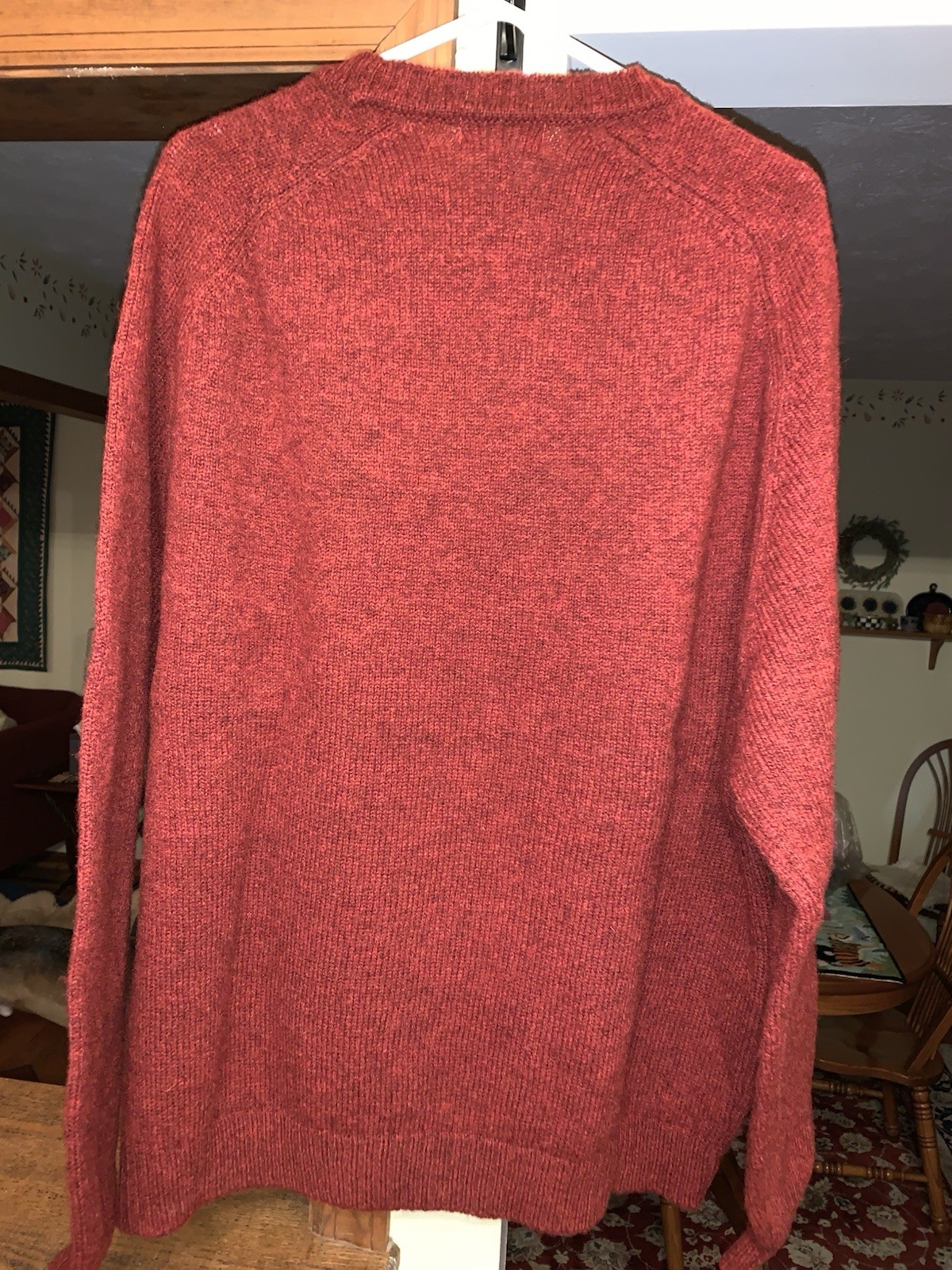 EXC Vtg L.L. Bean 100% WOOL Wools of New Zealand Made In Scotland Sweater Large