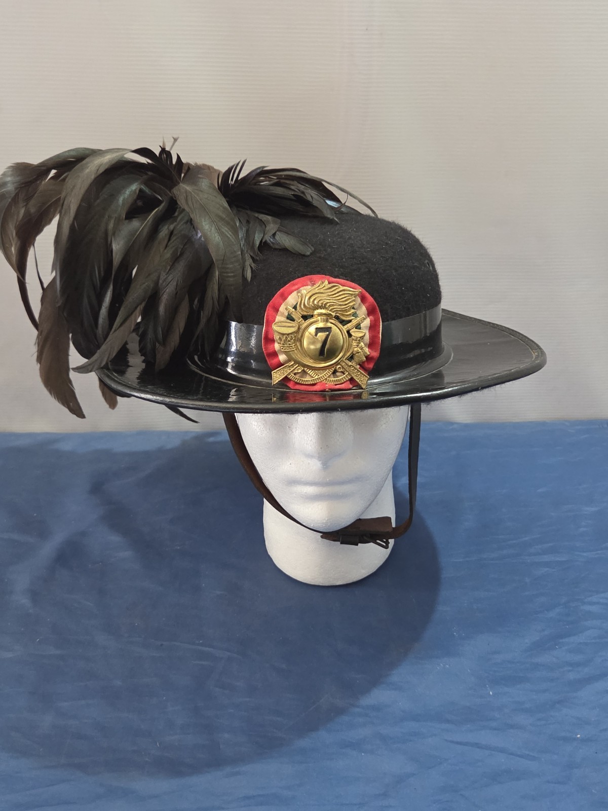Cappello Moretto Vintage 7' Reggimento Bersaglieri TG. 59