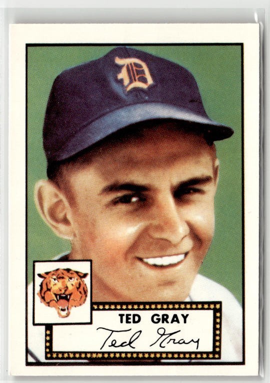1983 Topps - 1952 Topps Reprint - Ted Gray #86 Tigers