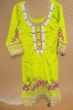 Embroidered Midi Olive Green Floral Dress bold dramatic 20x45