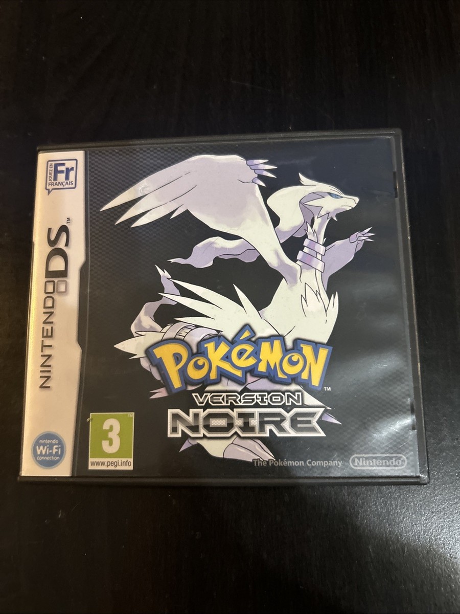 フランス ポケットモンスター ブラックNintendo DS Pokemon Black Version Nintendo DS 2011 Noire French Edition