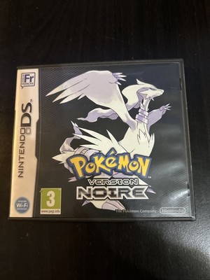 Pokemon Black Version Nintendo DS 2011 Noire French Edition