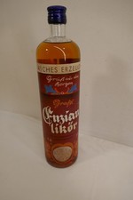 Grassl Enzian Likör  40%   0,7 L  älter Vintage Deutsches Erzeugnis Graßl